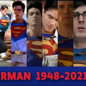 Clark cambiándose a Superman (entre 1948 y 2021)