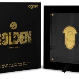 Agoro lanza moneda de oro de 1 oz “90 años de DC - El Hombre de Acero”
