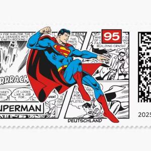 Deutsche Post lanza sello conmemorativo de Superman