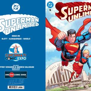 Portada variante de Superman Unlimited #5 debuta en la Cincinnati Comic Expo 2025