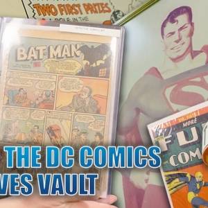 Dentro de la bóveda de los archivos de DC Comics