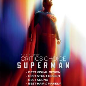 “Superman” obtiene múltiples nominaciones por su trabajo antes de la 31ª edición de los Critics Choice Awards
