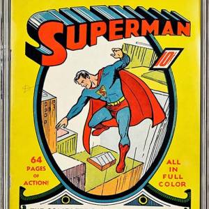 Copia antigua de “Superman #1” se vende por 7 millones de dólares en subasta