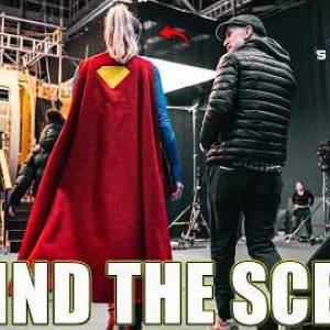 Escenas detrás de cámara de “Supergirl” (2026)