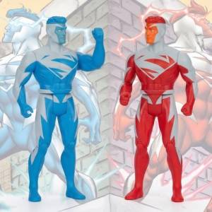 McFarlane Toys trae de vuelta a Superman Rojo y Azul en una nueva serie de figuras de acción de Superpowers