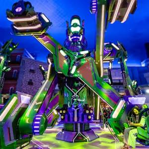 La emocionante atracción “Kryptonite Collider” abre sus puertas en Warner Bros. World Yas Island