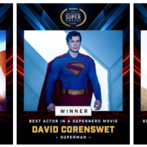 “Superman” nombrada Mejor Película de Superhéroes, Corenswet y Alcock reciben máximos galardones en los Critics Choice Super Awards