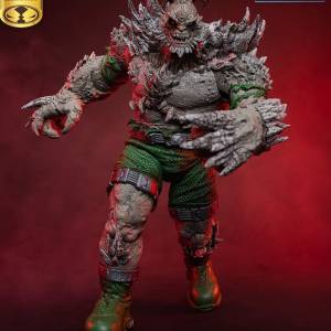 Primer vistazo a figura de acción Doomsday (Muerte de Superman) Gold Label de McFarlane Toys