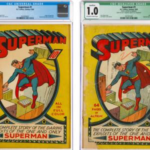 Copias Vintage de “Superman #1” disponibles en subasta
