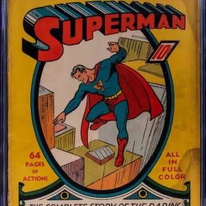 Raro Comic “Superman #1” se vendió en subasta por $264,000