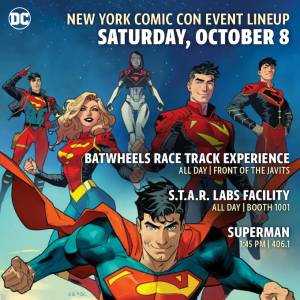 DC revela nuevos trajes de la Super-Familia antes del panel en el NYCC