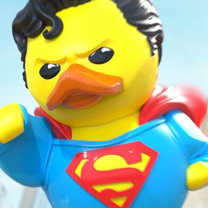 Patos con cosplay de Superman de TUBBZ