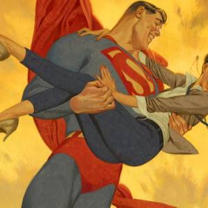 Impresión de arte de Superman & Lois Lane
