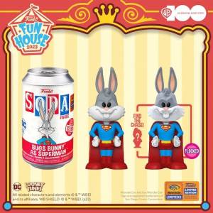 WonderCon 2023 Funko Soda – Bugs Bunny como Superman