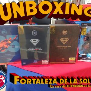 Unboxing – Figuras de McFarlane Toys por el 85 Aniversario de Superman