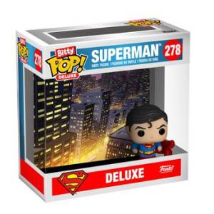 Funko revela primera mirada a su Figura Superman w/ Cityscape Bitty Pop! Deluxe Series