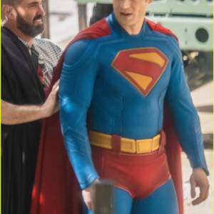 Vista completa de David Corenswet para “Superman”
